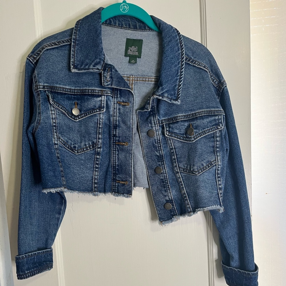 Cropped Jean Jacket